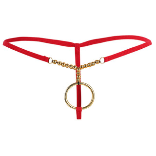 YiZYiF Jockstrap Men G Strings Thongs Sexy Underwear Mens Lingerie O-rings And Beads G-string Bikini String Homme Thong Men Sexy ALODIA STORE
