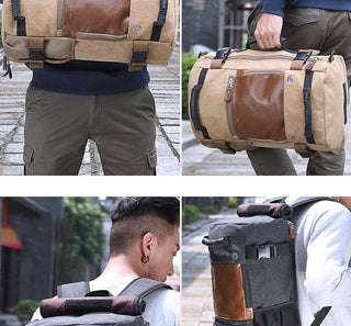 Brand Stylish Travel Large Capacity 14" Laptop Backpack Male Luggage Shoulder Computer Backpacking Men Functional Versatile Bags ALODIA STORE