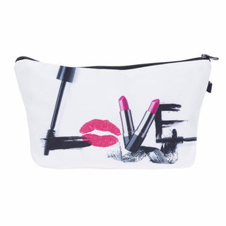 Cosmetic Organizer Bag  Heat Transfer Printing Women Travel ALODIA STORE