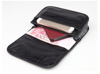 Fashion Women Luxury Leather Alligator Waist bag ALODIA STORE