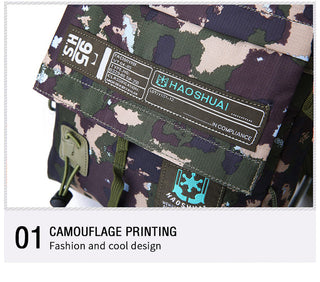 Camouflage Satchel ALODIA STORE