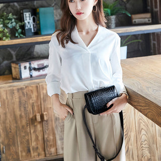 Fashion Women Luxury Leather Alligator Waist bag ALODIA STORE