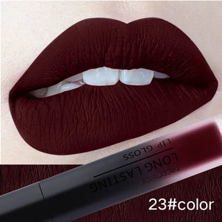 28 color matte liquid lipstick waterproof long lasting lip plumper makeup lipstick velvet gloss lip gloss cosmetics ALODIA STORE