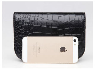 Fashion Women Luxury Leather Alligator Waist bag ALODIA STORE