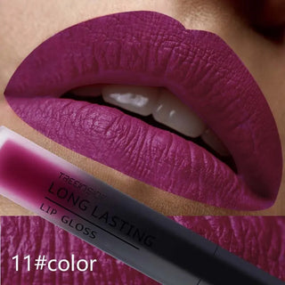 28 color matte liquid lipstick waterproof long lasting lip plumper makeup lipstick velvet gloss lip gloss cosmetics ALODIA STORE