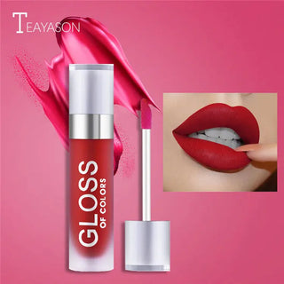 Long Lasting Matte Sexy Liquid Lip Gloss Lipsick Waterproof Cosmetic Beauty Makeup Tools ALODIA STORE