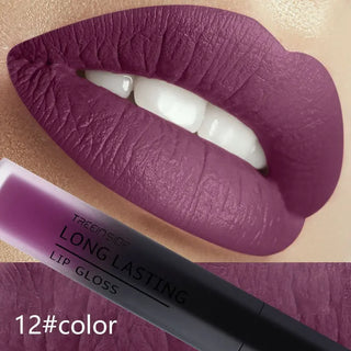 28 color matte liquid lipstick waterproof long lasting lip plumper makeup lipstick velvet gloss lip gloss cosmetics ALODIA STORE