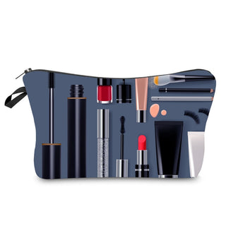Cosmetic Organizer Bag  Heat Transfer Printing Women Travel ALODIA STORE