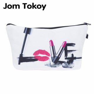 Cosmetic Organizer Bag  Heat Transfer Printing Women Travel ALODIA STORE