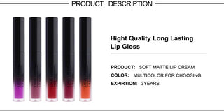 28 color matte liquid lipstick waterproof long lasting lip plumper makeup lipstick velvet gloss lip gloss cosmetics ALODIA STORE
