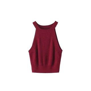 Summer off shoulder knitted bustier crop top Women sleeveless crop top elastic tube tank tops Beach sexy camis 7 colors ALODIA STORE