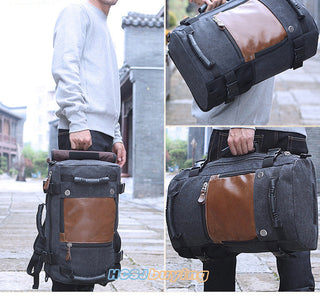 Brand Stylish Travel Large Capacity 14" Laptop Backpack Male Luggage Shoulder Computer Backpacking Men Functional Versatile Bags ALODIA STORE