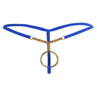 YiZYiF Jockstrap Men G Strings Thongs Sexy Underwear Mens Lingerie O-rings And Beads G-string Bikini String Homme Thong Men Sexy ALODIA STORE