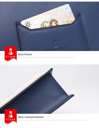 FOXER Brand Women Messenger Crossbody Bag Lady Colorful Panelled Flap Designer Shoulder Bag Small Split Leather Purse for Female ALODIA STORE