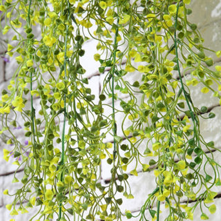 50-105CM Artificial Hanging Flower Plant Fake Vine Willow Rattan Flower Artificial Hanging Plant For Home Garden Wall Decoration ALODIA STORE
