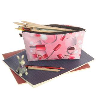 Cosmetic Organizer Bag  Heat Transfer Printing Women Travel ALODIA STORE