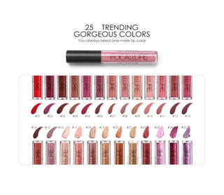 FOCALLURE 39 Color Matte Lipgloss Lip Tint Paint Colors Long Lasting Waterproof Liquid Moisturizing Lipstick Beauty Makeup ALODIA STORE