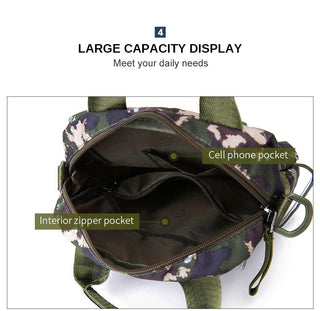 Camouflage Satchel ALODIA STORE