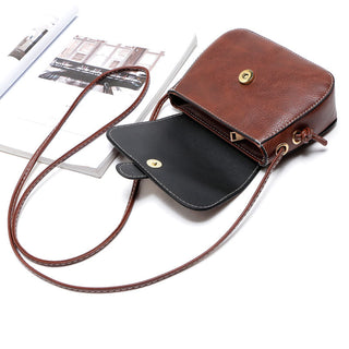 REPRCLA New Arrivals Women Bags Small Vintage Shoulder Bag Pu Leather Women Messenger Bags Crossbody Designer Ladies Bag ALODIA STORE
