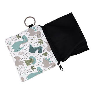 Cute dinosa printing waterproof Purse Card Key Pouch Small Zipper Coin Purse Card ALODIA STORE