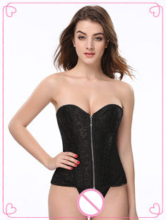 Body de talla grande de encaje para mujer, corsé sin espalda con tirantes y lazo, 944 ALODIA STORE