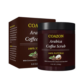 250g Coffee Scrub Body Scrub Cream Facial Dead Sea Salt For Exfoliating Whitening Moisturizing Anti Cellulite Treatment Acne ALODIA STORE