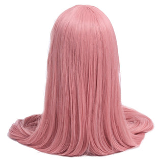 L-email wig Synthetic Hair 60inch 150cm Long Blonde Wig Chobits Chi Cosplay Wigs Straight Beige Black Halloween Cosplay Wig ALODIA STORE
