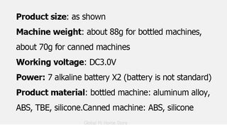 Portable Electric Beer Dispensers 40000 Times/s Ultrasonic Vibration Special Purpose For Bottled &amp; Canned Beer Foam Machine ALODIA STORE