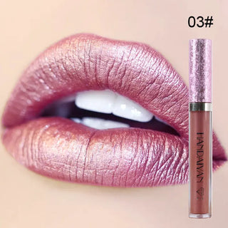 Plump Lip Gloss Lips Makeup Waterproof Long Lasting Holographic Mermaid Lip Tint Nude Moisturizer Glossy Glitter Liquid Lipstick ALODIA STORE