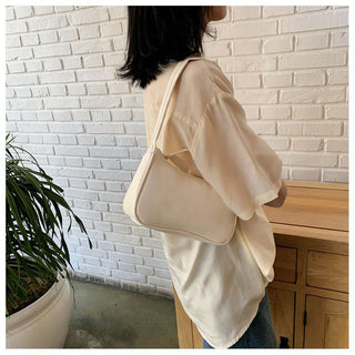 Fashion Design Women Small  Handbags Soft PU Leather Ladies Armpit Shoulder Bags Vintage Simple Girls Clutch Purse Tote ALODIA STORE