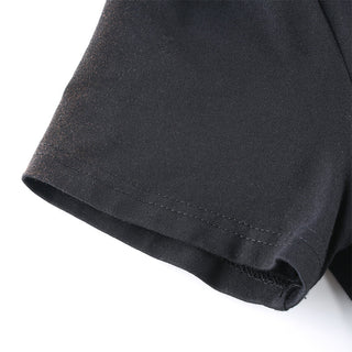 Summer Dress Women Square Collar Ruched Korean ALODIA STORE