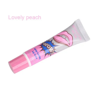 Amazing 6 Colors Peel Off Liquid Lipstick Waterproof Long Lasting Lip Gloss Lint Mask Makeup Tattoo Lipgloss Lipsticks Cosmetic ALODIA STORE