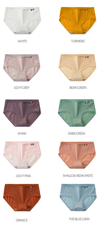 Women Cotton Underwear Seamless panties Sexy panty Female  Breathable Solid Color Underpants Girl  Lingerie Briefs-XXL ALODIA STORE