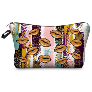 Cosmetic Organizer Bag  Heat Transfer Printing Women Travel ALODIA STORE
