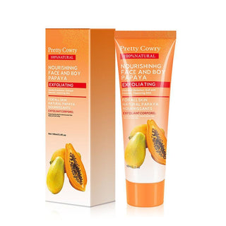 100ml Papaya Exfoliating Cream Scrub Peeling Gel Face Cream Face Body Skin Whitening Care Body Moisturizing Hand ALODIA STORE