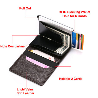 Custom Made Aluminum Metal Leather Antitheft ALODIA STORE