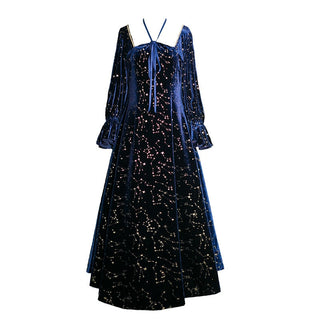 Dress Female Casual Long Sleeve Flroal Midi Dress ALODIA STORE