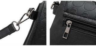 DAEYOTEN Skull Rivets Shoulder Bag Female Black ALODIA STORE