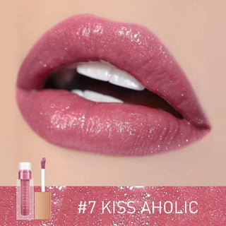 STAGENIUS Lipgloss Waterproof Long-lasting 8 Shades Mirro Glass Non Stick Shimmer Glitter Gloss Lip Tint Makeup ALODIA STORE