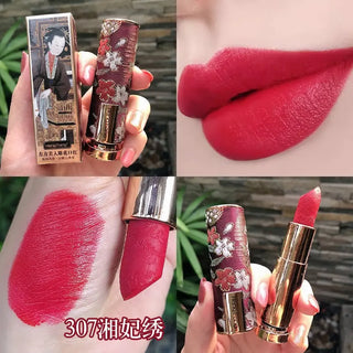 Oriental Classical Beauty Vintage Velvet Lipstick Matte Pigmented Waterproof Lasting Lip Makeup Silky touch Charming Cosmetics ALODIA STORE