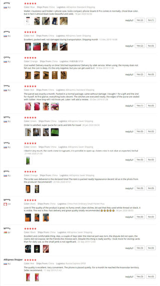 Male Bag Purse Pocket Porte Carte Cardholder ALODIA STORE