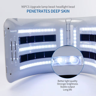 2 IN 1 Foldable 7 Color LED Photon 30-60℃ Heating Threapy Face&Body Mask ALODIA STORE