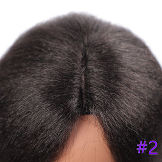 Long Kinky Straight Synthetic Wigs for Black Women Black Brown Blonde Ginger Red White Hair Afro Wigs Synthetic STW Hair Wigs ALODIA STORE