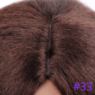 Long Kinky Straight Synthetic Wigs for Black Women Black Brown Blonde Ginger Red White Hair Afro Wigs Synthetic STW Hair Wigs ALODIA STORE