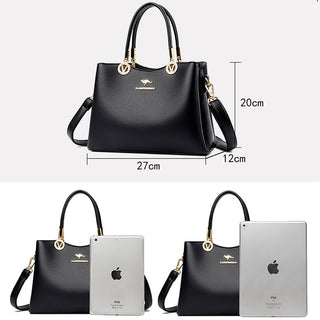 Women Elegrant Top-Handle Bags for Laidies Luxury Designer Handbags Vintage Shoulder Messenger Bags Large Capacity Hand Bag Sac ALODIA STORE