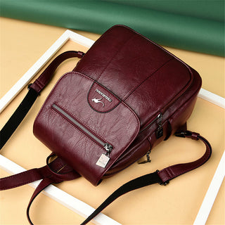 Women Leather Backpacks ALODIA STORE