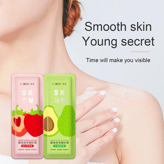 NEW Strawberry Peach Shea Butter Milk Exfoliating Peeling Gel Body Scrub Moisturizing Whitening Nourishing Scrub SkinCare Cream ALODIA STORE