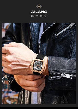 AILANG watch men's mechanical watch brand luxury automatic watch classic fashion men's waterproof watch 2021 new ALODIA STORE