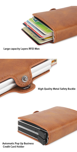 Clutch Leather Wallet Thin Purse Carteras ALODIA STORE
