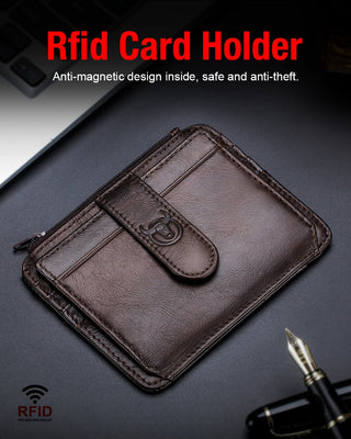 BULLCAPTAIN Wallet mini slim wallet card ALODIA STORE